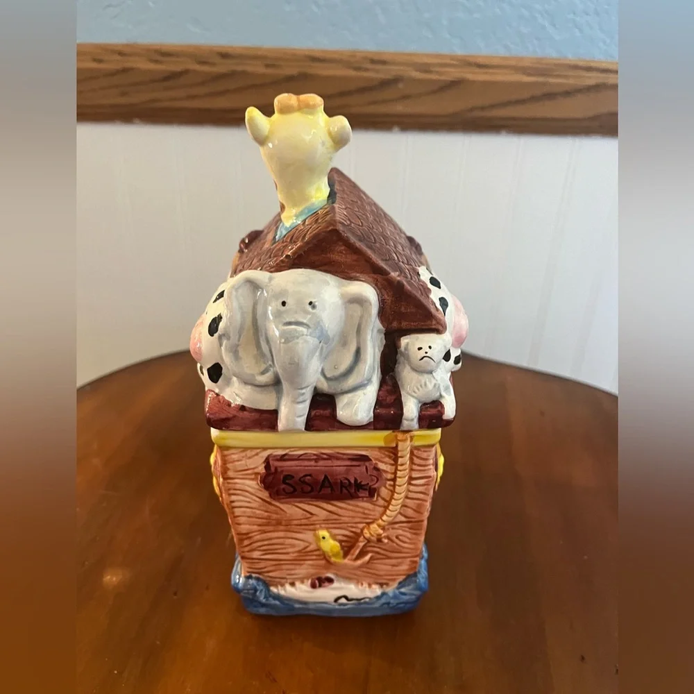 𝅺EXPRESS Ceramic Cookie Candy Jar Biblical 9